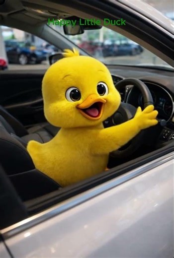 The Duck’s First Time Driving a Car 🚗🦆 | Too Cute to Handle!