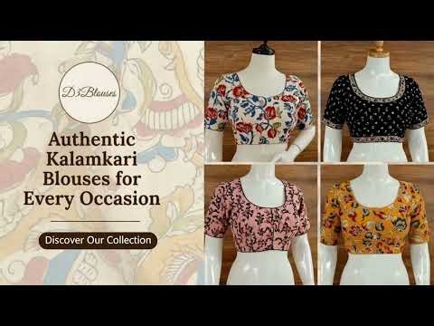 Premium Ready-to-Wear Saree Blouses ✨ Stylish, Perfect Fit | D3Blouses.com