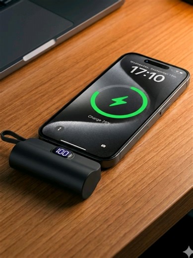 Minipowerbank Portátil para Celulares Tipo C