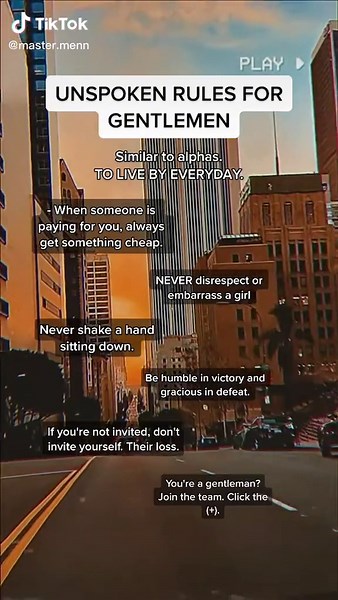 #unspoken #rules #for #men #guycode