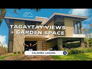 Modern Zen Home with Panoramic Views of Tagaytay in Ayala Greenfield Estates | Agent Janah