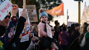 Teachers’ strike: Nearly 20,000 protest over 1% pay rise offer