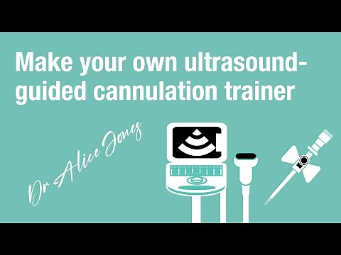 Make your own ultrasound-guided cannulation trainer: a step-by-step guide