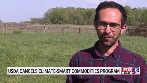 Triad farmers react after USDA cancels Climate-Smart Commodities program