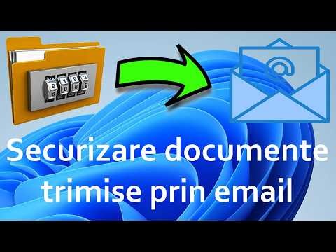 NU MAI trimite documente nesecurizate prin email - tutorial securizare atașamente