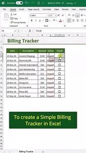 11K views · 74 reactions | Billing Tracker in excel #excel #exceltips #exceltricks #msexcel #microsoftexcel #advancedexcel #accounts #corporate #finance #viral | Ather Naqvi | Facebook