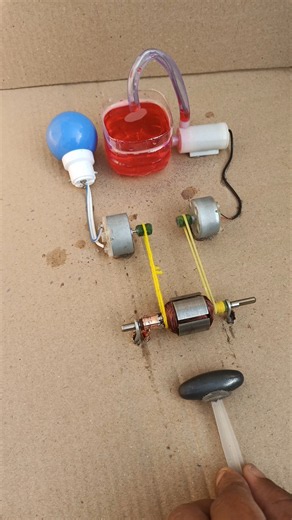 Magnet Powered Armature Generator ⚡🧲 | High-Speed Electricity Generation Experiment