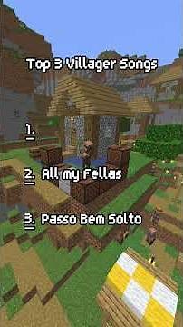 Minecraft Villager Songs #minecraft #villager #songs #music #ai #gaming