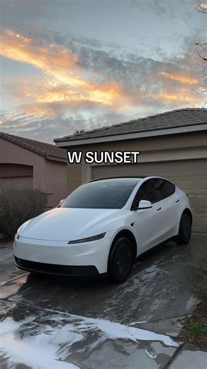 EXTERIOR ONLY ON THIS 2026 MODEL Y #fyp #lasvegas #detailers #detailer #detailing