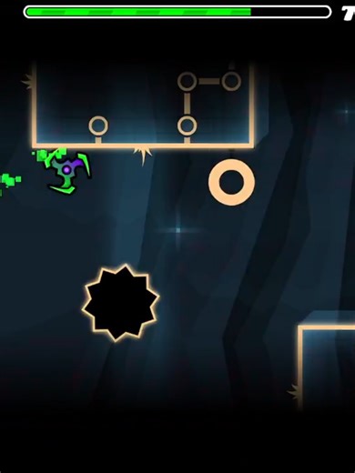 Overture 100% 2/5 of the fire gauntlet #geometrydash #gd #gaming #fireguantlet #overture