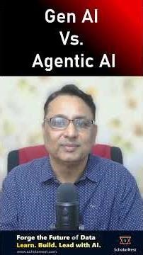 GenAI Vs Agentic AI