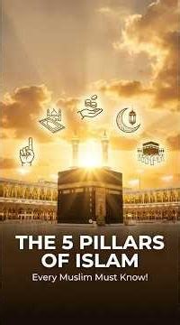 😲 The 5 Pillars of Islam Explained | Every Muslim Must Know #viralshorts #fypyoutube