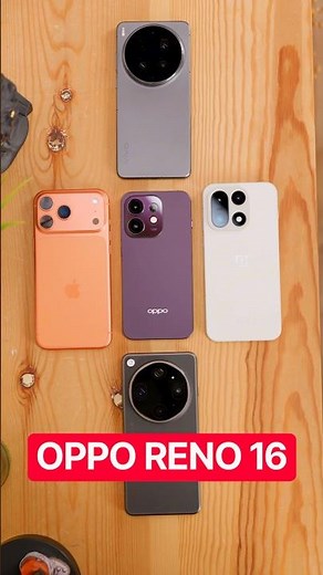 OPPO Reno 16 instead of an iPhone? A one-minute review #oppo #reno16 #iphone #opporeno16