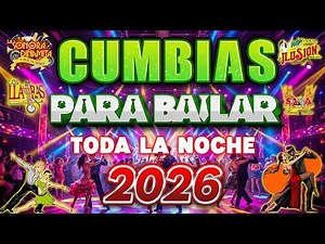CUMBIAS PARA BAILAR TODA LA NOCHE LOS ÁNGELES AZULES, CAÑAVERAL, SONORA DINAMITA, YAGUARU