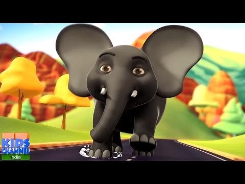 Ek Mota Hathi, एक मोटा हाथी, Bacchon Ke Hindi Rhyme, मैं तोता