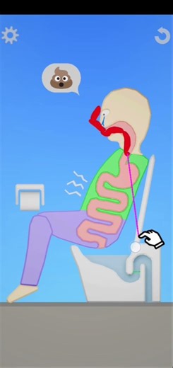 “Poop splashed all over his mouth, nose, and eyes #funny #gaming #short #roblox #viral