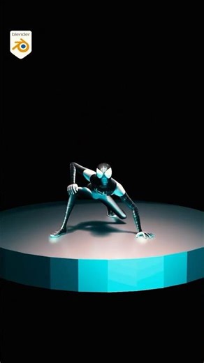 Day 13 - Backflip | Learning 3D Character Animation From Scratch #animation #blender #spiderman