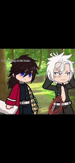 Giyuu is focused👀‼️ {Part 2 } //💨💚 Sanegiyuu 🌊💙// #fyp #gacha #bl