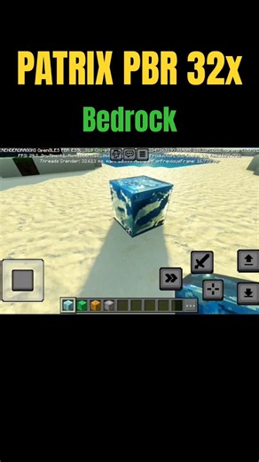 Patrix PBR 32x Bedrock