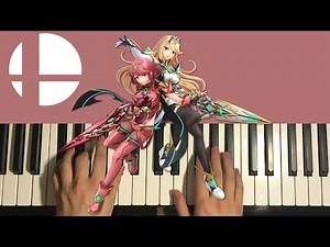 Pyra/Mythra Victory Theme - Super Smash Bros. Ultimate (Piano Tutorial Lesson)