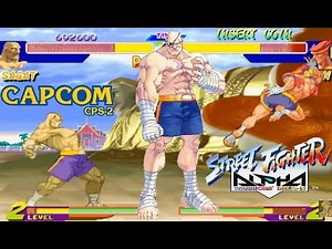 Street Fighter Alpha:Warriors' Dreams Expert Difficulty Sagat no lose Playthrough