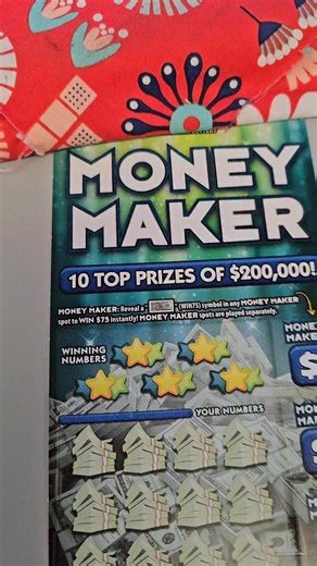 2nd chance. Got 2 tickets from my bosses for christmas #fblifestyle #palottery | Pull tab asmr