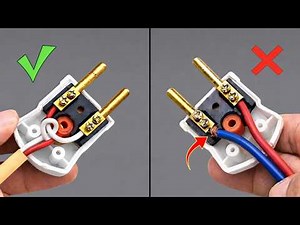 A little known way to safely and securely connect electrical plugs at home!