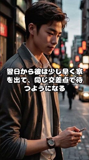 【音語り】小田和正「ラブ・ストーリーは突然に」の歌詞を参考にしたストーリー。「信号が青に変わった瞬間、世界が違って見えた」