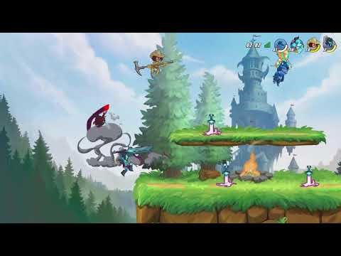 Brawlhalla: Free for all full match