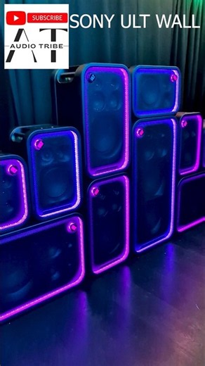 Sony ULT Wall - 10.000watts - Sony ULT Tower MAX, Tower7 & Tower5