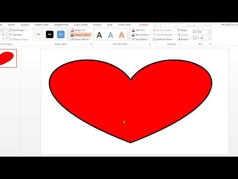 Captivating Heart Animation in PowerPoint | Create an Expressive Love-themed Presentation
