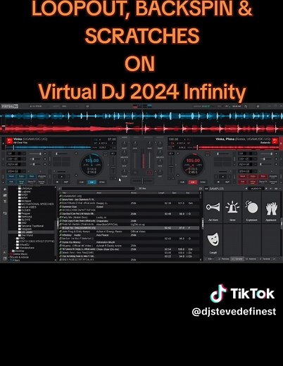 2024Infinity DJ Scratch Effects Showcase