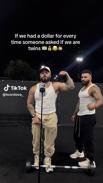 Arm pump with my brother at Alphaland 😏💪🏽. #brothers #fyp #viral #gym #alphaland #houston #fitness #twins #gympartner #gympump