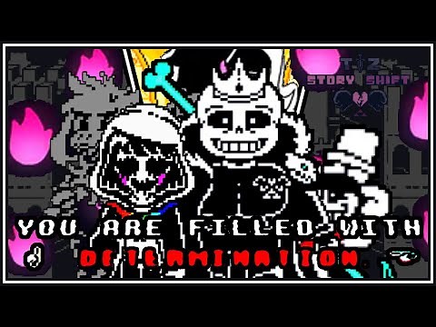 [AU] TZ!Storyshift Chara Boss Fight All Phases + Ending || Undertale Fangame [Made By Team Zenith]