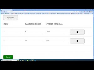 Ejemplo Form Array Angular