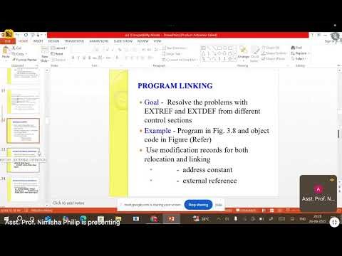 System Software (CST 305) Module 4 Class 11