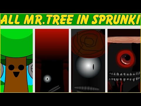 Sprunki - Incredibox Mr.Tree stage 1 to 15 in SPRUNKI