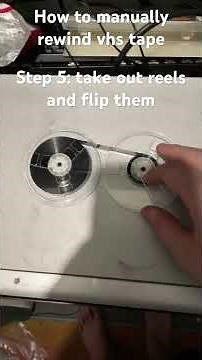 HOW TO MANUALLY REWIND VHS TAPE OMG ULTIMATE 420 CRAFTS
