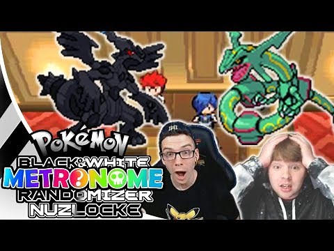 Legendary Pokemon EVERYWHERE! Pokemon Black and White Metronome Randomizer Nuzlocke #2