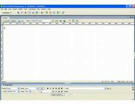 How To Use Dreamweaver To Create Simple Web Pages, Part I
