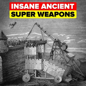 342K views · 4.1K reactions | History has shown that whoever has the bigger gun usually ends up victorious, but what about when there were no guns? Check out today's insane new video that reveals some of the most insane ancient superweapons you never heard of before, until now! | The Infographics Show | Facebook