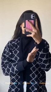 1K views · 574 reactions | Long cardigan Size 36 to 46 Long 44 Fabric premium wool Inbox us to order #happiness #girls #foryouシ #fashion #outside #trending #style #dress #Winter | Fashion Tex | Facebook