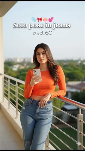 ฬเtђ 60 on Instagram: "Solo pose ideas in jeans 🏵️🌸💟 . . . . . .#jeansphotography #jeanskirt #jeanswear #jeansjumbo #jeansphotoshoot"