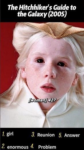 The Hitchhiker's Guide to the Galaxy (2005) | Deep Thought Reveals “42” and Plans a Bigger Computer