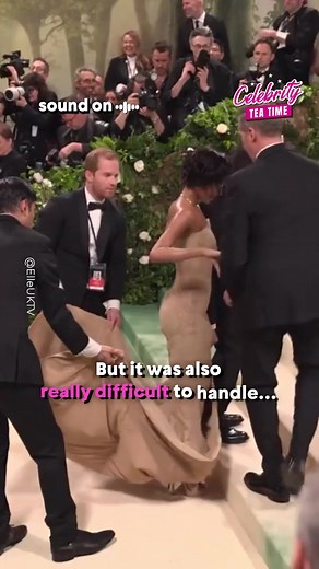 357K views · 65 reactions | All eyes were on that dress — a jaw-dropping creation that seemed to defy fashion itself. Critics called it daring, others called it madness, but no one could look away.  Do you think this was fashion genius or a step too far? | Celebrity Tea Time | Facebook