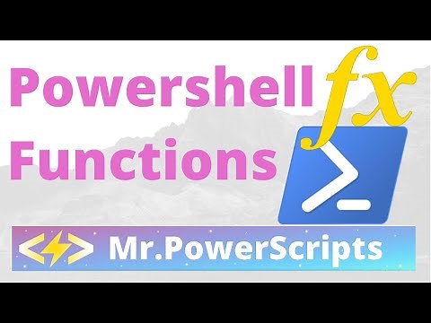 Create a Simple FUNCTION in Powershell!