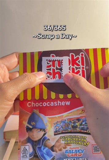 Day 36/365 : Scrap a Day with @Sun Indonesia #scrapbooking #scrap #fyp #stamp #stamppuncher