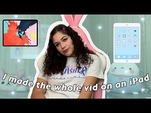 how to make youtube videos using only an ipad + editing, thumbnails and more!