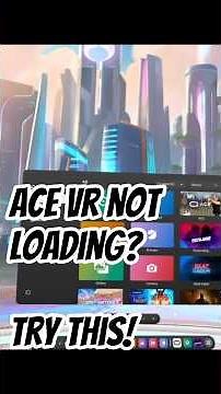 ACE VR Not Loading?.. Try This! #threedots #acevr #fix