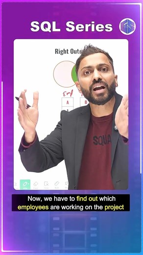 Right Outer Join | SQL Joins का Master Trick #shorts #sql #sqlcommands